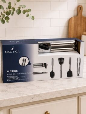 *New* Nautica 6-Piece Kitchen Cookware Set